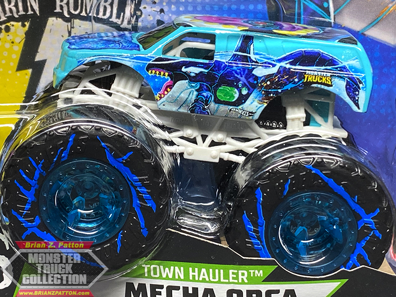 Hot Wheels Monster Truck Hotweiler Werewolf Blue White 海外 即決-